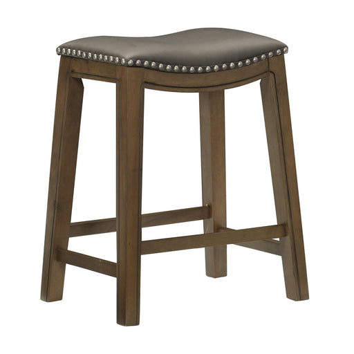 Homelegance Ordway Counter Height Stool 5682GRY-24 IMAGE 2