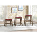 Homelegance Ordway Counter Height Stool 5682RED-24 IMAGE 3