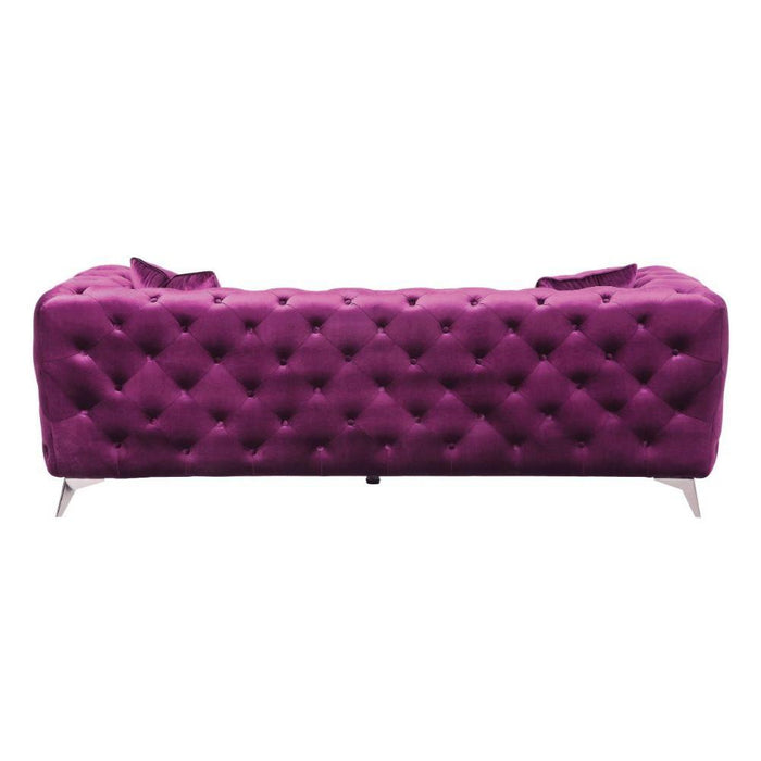 Acme Furniture Atronia Stationary Fabric Sofa 54905 IMAGE 3