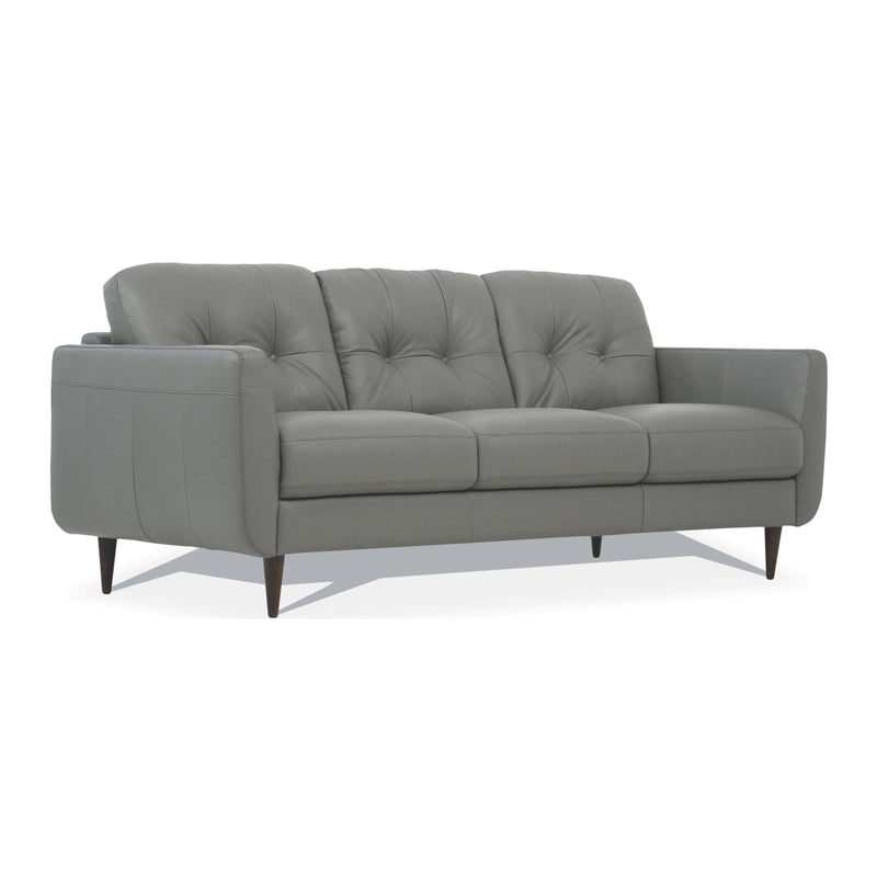 Acme Furniture Radwan Stationary Leather Sofa 54960 IMAGE 2