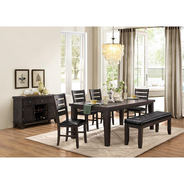 Homelegance Ameillia Dining Table 586GY-82 IMAGE 2