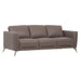 Acme Furniture Malaga Stationary Leather Sofa 55000 IMAGE 2