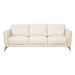 Acme Furniture Malaga Stationary Leather Sofa 55005 IMAGE 1