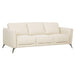 Acme Furniture Malaga Stationary Leather Sofa 55005 IMAGE 2