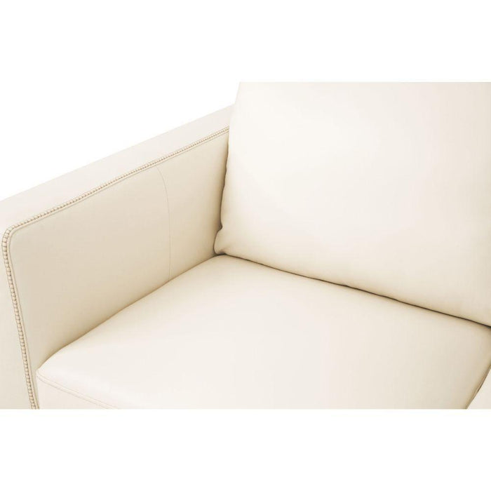 Acme Furniture Malaga Stationary Leather Loveseat 55006 IMAGE 4