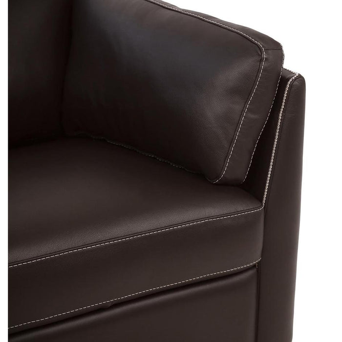 Acme Furniture Matias Stationary Leather Loveseat 55011 IMAGE 4