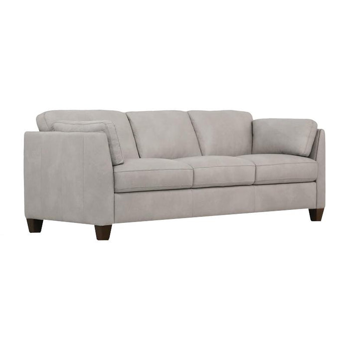 Acme Furniture Matias Stationary Leather Sofa 55015 IMAGE 2