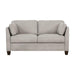 Acme Furniture Matias Stationary Leather Loveseat 55016 IMAGE 1