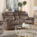 Acme Furniture Zubaida Reclining Fabric Loveseat 55021 IMAGE 4