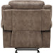 Acme Furniture Zubaida Glider Fabric Recliner 55022 IMAGE 2