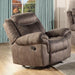 Acme Furniture Zubaida Glider Fabric Recliner 55022 IMAGE 4