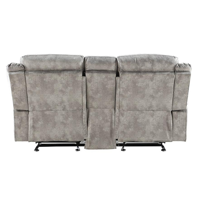 Acme Furniture Zubaida Reclining Fabric Loveseat 55026 IMAGE 3