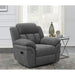 Coaster Furniture Bahrain Glider Fabric Recliner with Wall Recline 609543 IMAGE 9