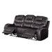 Acme Furniture Braylon Reclining Polyurethane Sofa 55410 IMAGE 3