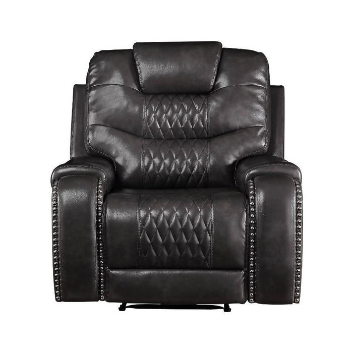 Acme Furniture Braylon Polyurethane Recliner 55412 IMAGE 1