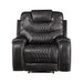 Acme Furniture Braylon Power Polyurethane Recliner 55413 IMAGE 1