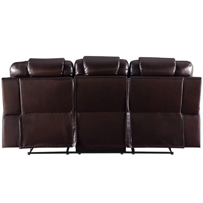 Acme Furniture Braylon Reclining Polyurethane Sofa 55415 IMAGE 5