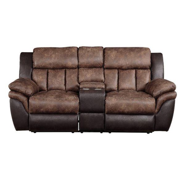 Acme Furniture Jaylen Reclining Fabric Loveseat 55426 IMAGE 1