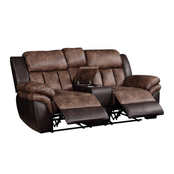 Acme Furniture Jaylen Reclining Fabric Loveseat 55426 IMAGE 3