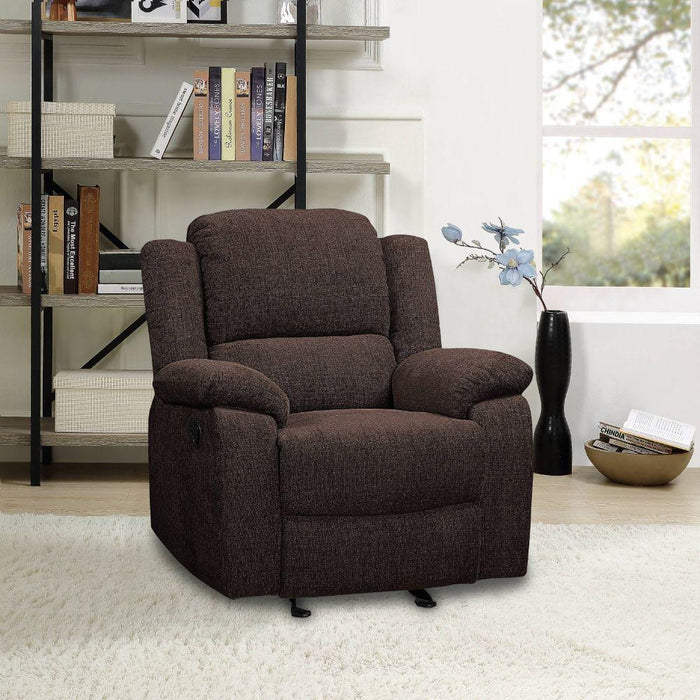 Acme Furniture Madden Glider Fabric Recliner 55447 IMAGE 6