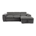 Homelegance Ferriday Stationary Fabric Sleeper Sectional 8228GY* IMAGE 1