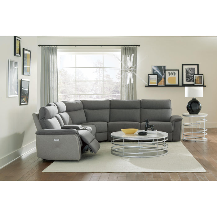 Homelegance Maroni Power Reclining Fabric 6 pc Sectional 8259DG*6SCPWH IMAGE 20