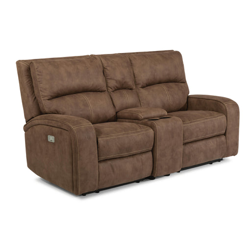 Flexsteel Nirvana Power Reclining Fabric Loveseat 1650-64PH-136-72 IMAGE 1