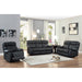 Homelegance Pendu Leather Recliner 8326BLK-1 IMAGE 2