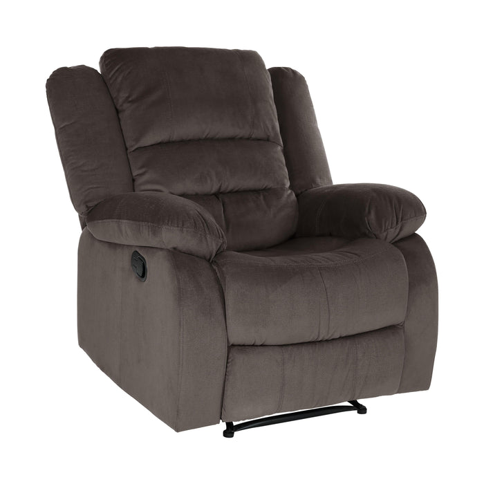 Homelegance Jarita Leather Look Recliner 8329CH-1 IMAGE 2