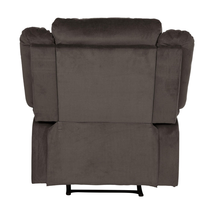 Homelegance Jarita Leather Look Recliner 8329CH-1 IMAGE 4