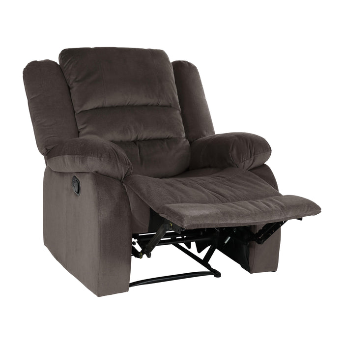 Homelegance Jarita Leather Look Recliner 8329CH-1 IMAGE 5