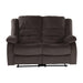 Homelegance Jarita Reclining Fabric Loveseat 8329CH-2 IMAGE 1