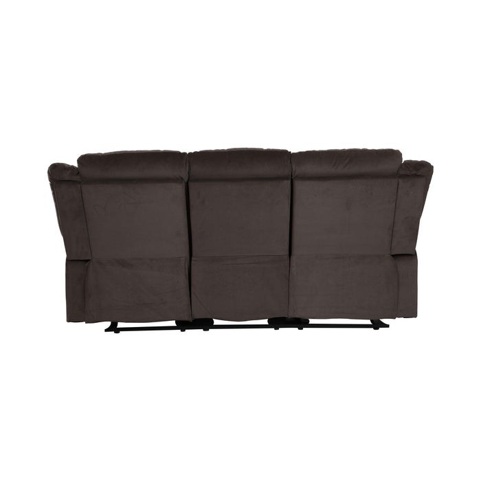 Homelegance Jarita Reclining Leather Look Sofa 8329CH-3 IMAGE 4