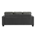 Homelegance Slater Fabric and Leather Look Sectional 8401GY-3SC IMAGE 4