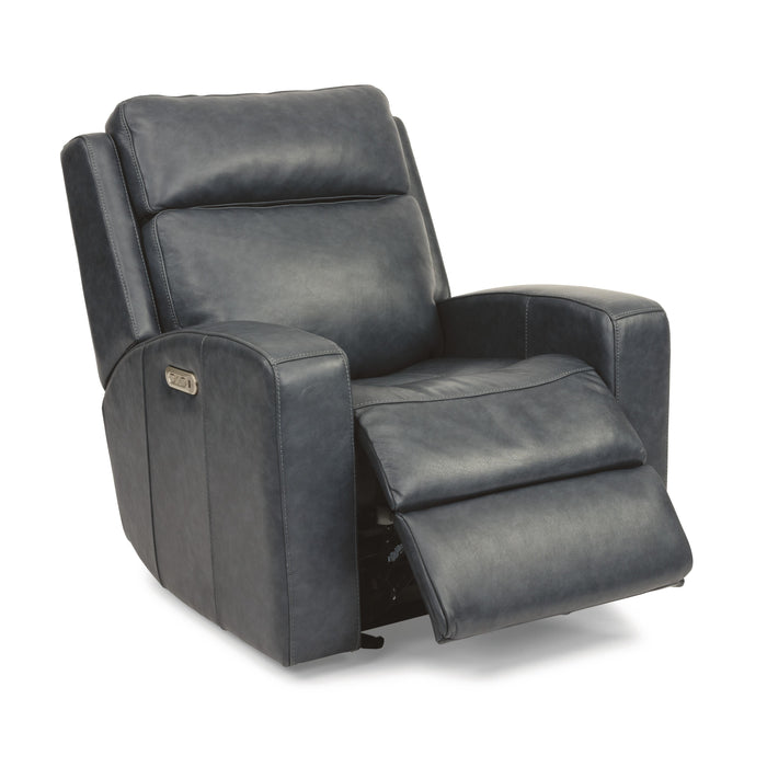 Flexsteel Cody Power Glider Leather Match Recliner 1820-54PH-297-40 IMAGE 3