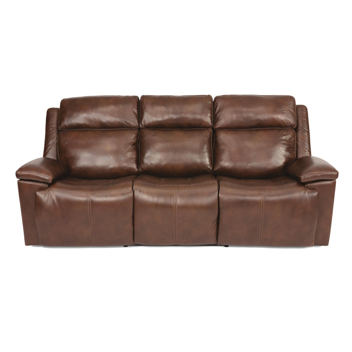 Flexsteel Chance Power Reclining Leather Match Sofa 1187-62PH 278-74 IMAGE 1