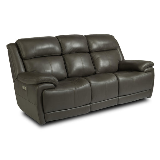 Flexsteel Elijah Power Reclining Leather Match Sofa 1465-62PH 326-70 IMAGE 2