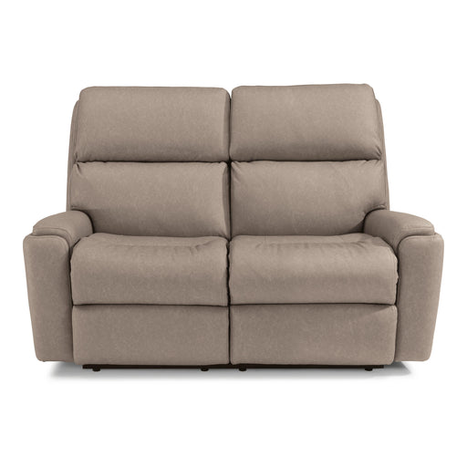 Flexsteel Rio Power Reclining Fabric Loveseat 2904-60M-440-02 IMAGE 1