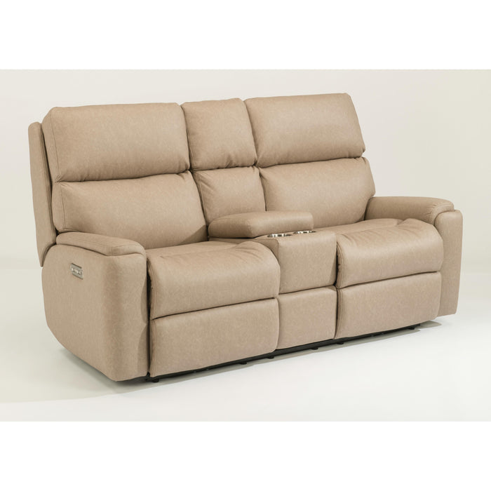 Flexsteel Rio Reclining Fabric Loveseat 2904-601-440-02 IMAGE 2