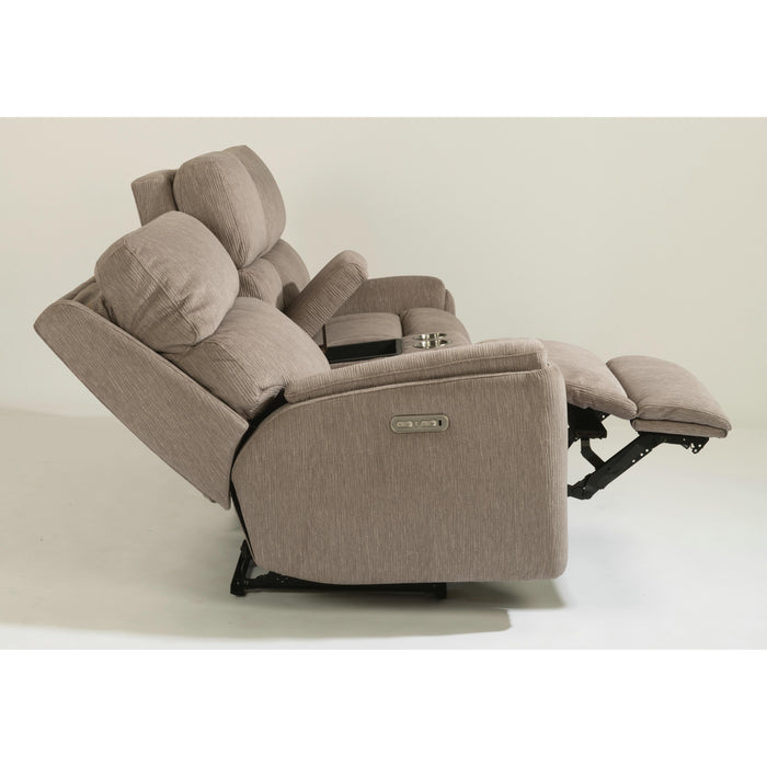 Flexsteel Rio Reclining Fabric Loveseat 2904-601-649-72 IMAGE 5