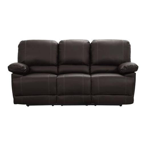 Homelegance Cassville Reclining Leather Look Sofa 8403-3 IMAGE 1