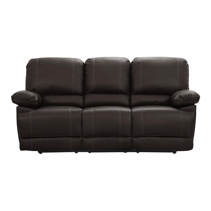 Homelegance Cassville Reclining Leather Look Sofa 8403-3 IMAGE 1