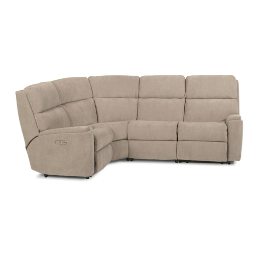 Flexsteel Rio Power Reclining Fabric 4 pc Sectional 2904-57H-116-80/2904-58H-116-80/2904-19-116-80/2904-23-116-80 IMAGE 1