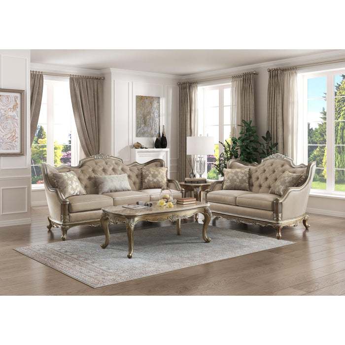 Homelegance Florentina Stationary Fabric Loveseat 8412-2 IMAGE 5