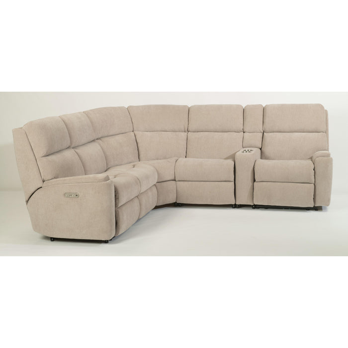 Flexsteel Rio Reclining Fabric 6 pc Sectional 2904-57-116-80/2904-58-116-80/2904-59-116-80/2904-19-116-80/2904-23-116-80/2904-72-116-80 IMAGE 1