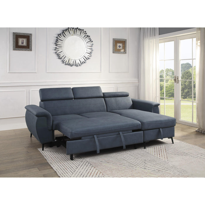 Homelegance Cadence Fabric 2 pc Sectional 9403BU*SC IMAGE 13