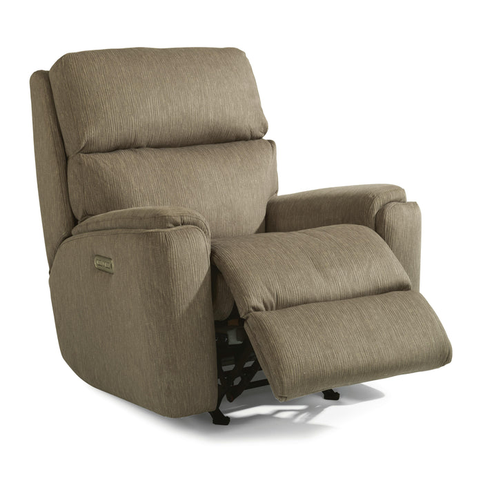 Flexsteel Rio Power Fabric Recliner 2904-50M-649-72 IMAGE 3