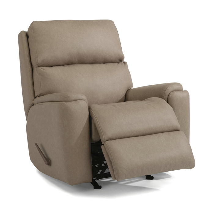 Flexsteel Rio Rocker Fabric Recliner 2904-51-440-02 IMAGE 2