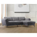 Acme Furniture Beckett Fabric 2 pc Sectional 57155 IMAGE 2