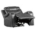 Homelegance Putnam Power Fabric Recliner 9405GY-1PW IMAGE 4